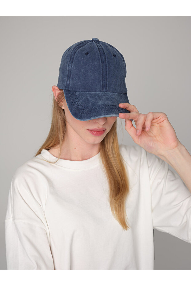 قبعة بيسبول أساسية قابلة للغسل - 1