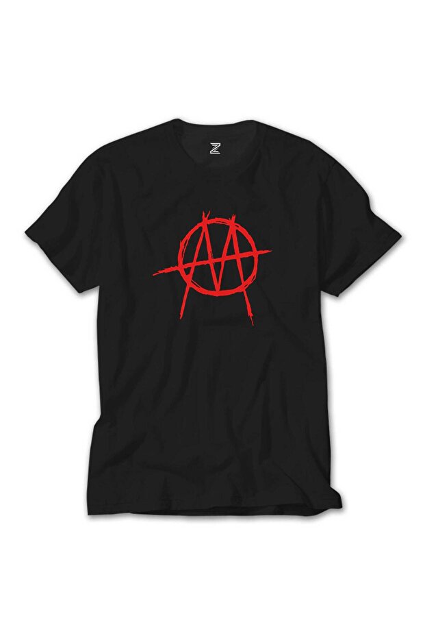 Marilyn Manson Ministry Red Logo Black T-shirt
