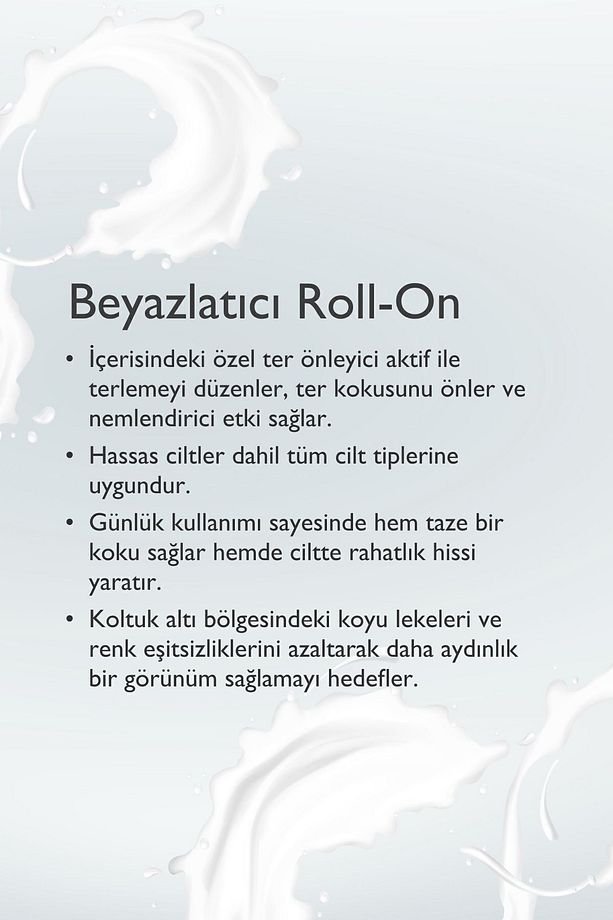Beyazlatıcı & Koku Önleyici & Ter önleyici Roll-on 50 ml - 3