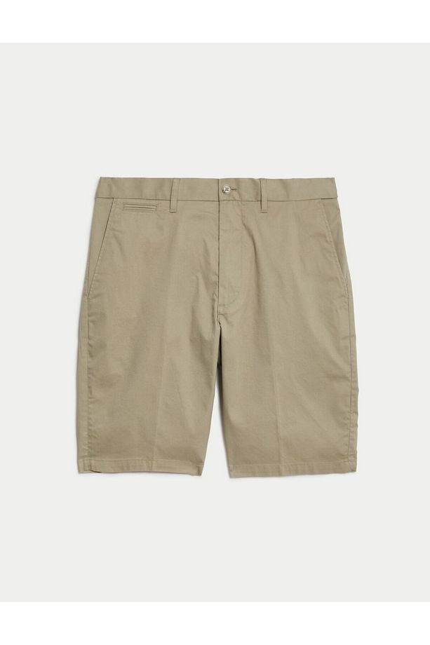 Regular Fit Chino Şort - 6