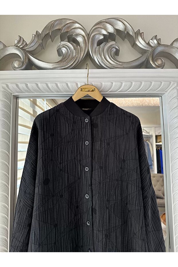 6982 Siyah Modal Tunik - 5