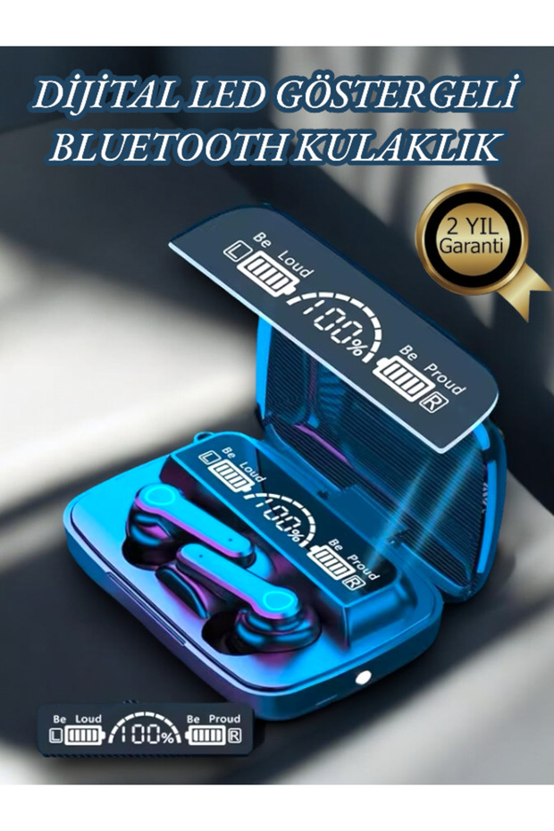 Uzun Şarj Süreli Powerbankli Bluetooth Kulaklık – Gürültü Önleyici ve Suya Dayanıklı! - 1