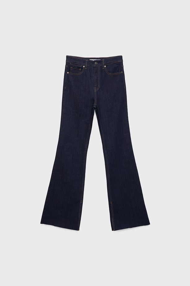 D74 slim fit İspanyol paça jean - 5