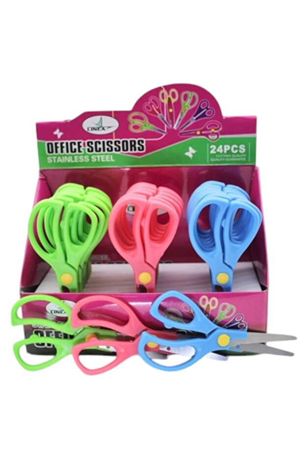 School Scissors (Pink) - 1