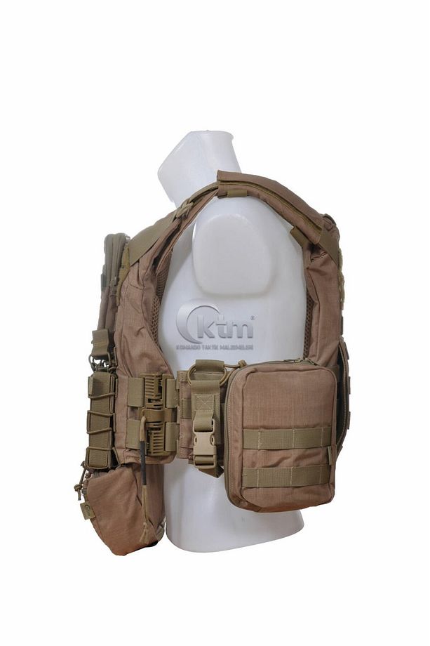 KUYAK-ATA® Hücum Yeleği,Model-4, Coyote - 4