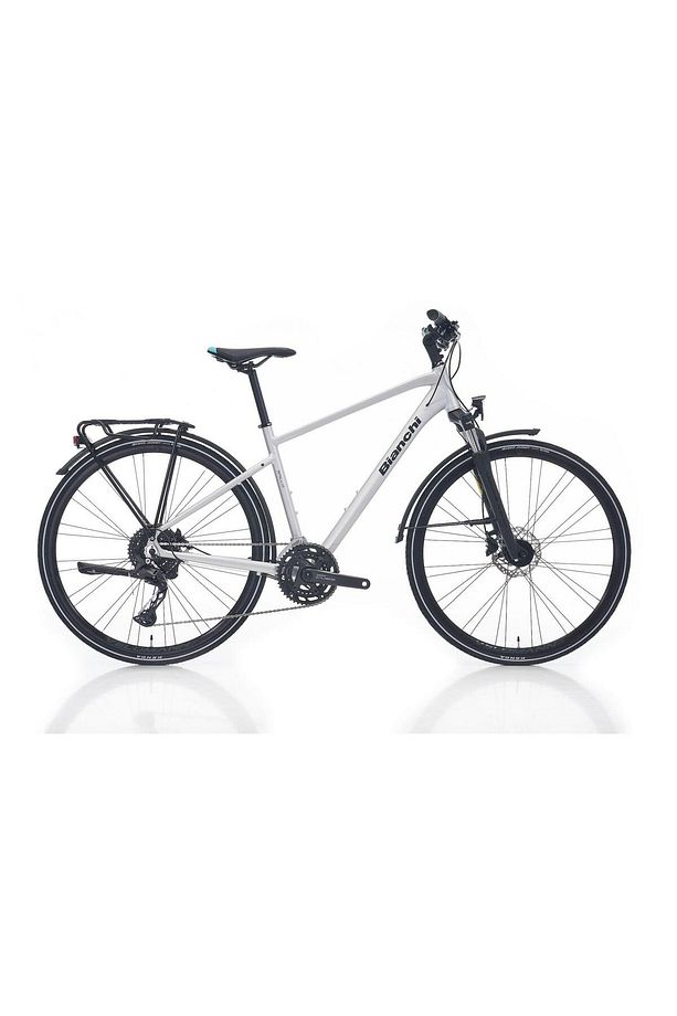 Newtourer Cues Erkek Şehir Bisikleti 470h Hd 28 Jant 20 Vites Atd500 Lıght Grey Matt Graphıt - 1