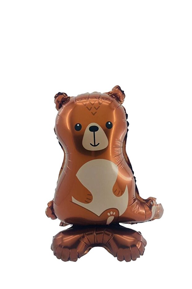 Mini Party Store Standing Bear Foil Balloon