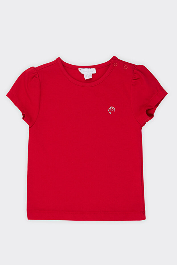 Kız Bebek Basic Kırmızı Body - 1