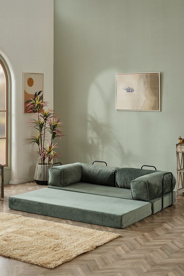 Köşe Koltuk - Kanepe Yatak Olabilen Koltuk Rahatlama Koltuğu Relax Koltuğu - 3