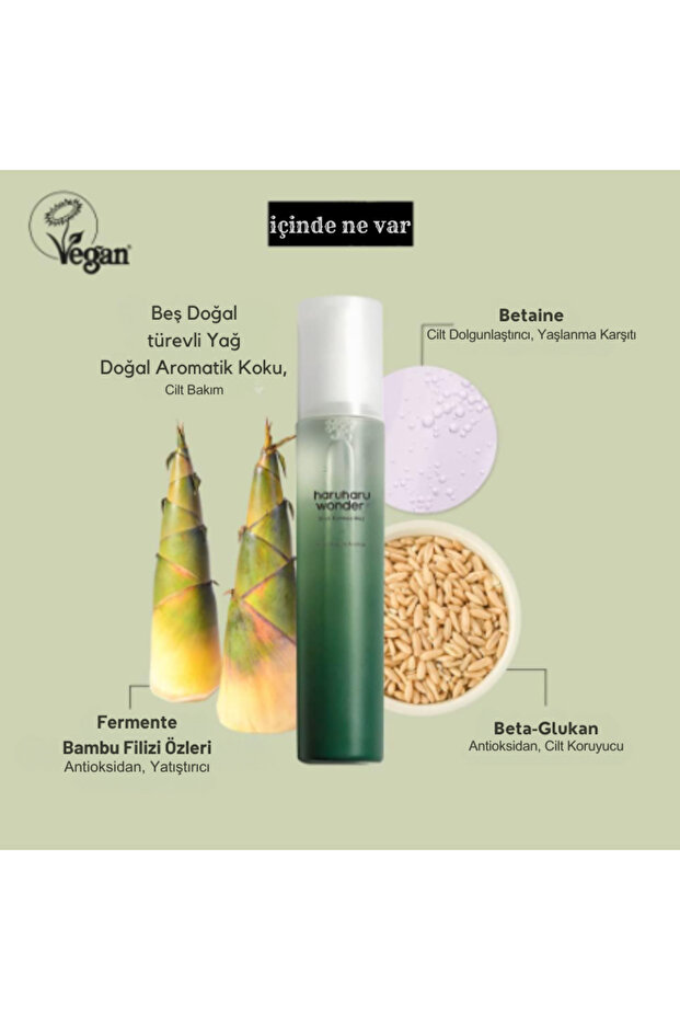 Black Bamboo Mist 80ml - Siyah Bambu 80ml - 3