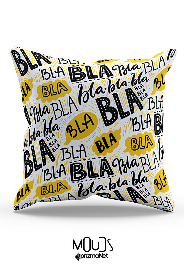 غطاء وسادة رمي فردي مطبوع على الوجهين من Bla Bee Bee - 2