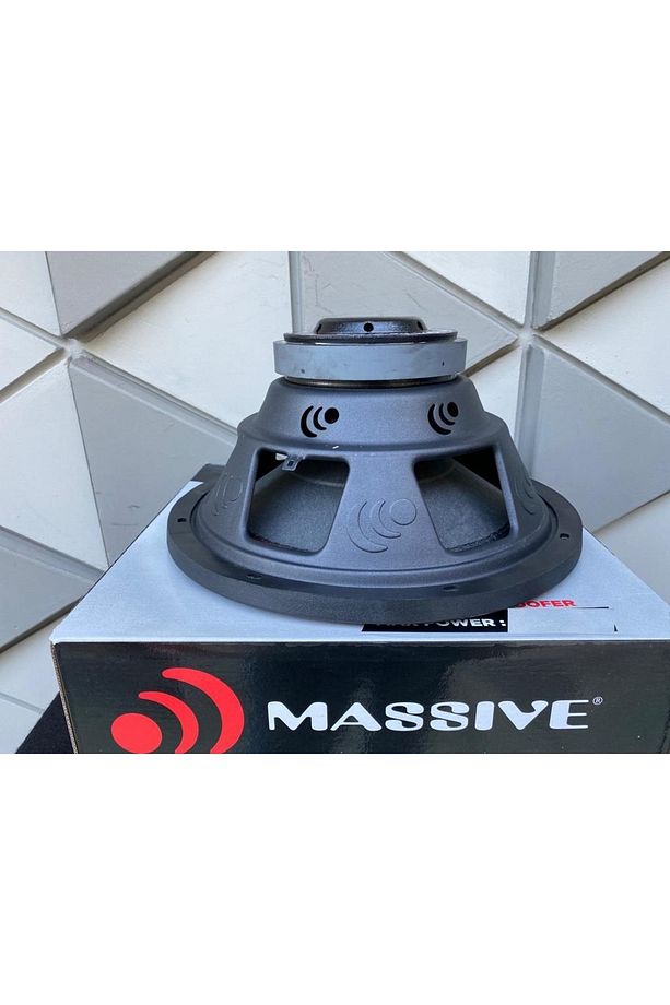 MS-NEO12.S4 30 CM SUBWOOFER BAS SİNGLE TEK BOBİN 1400 WATT MAXİMUM POWER 500 WATT RMS POWER 1 ADET - 3
