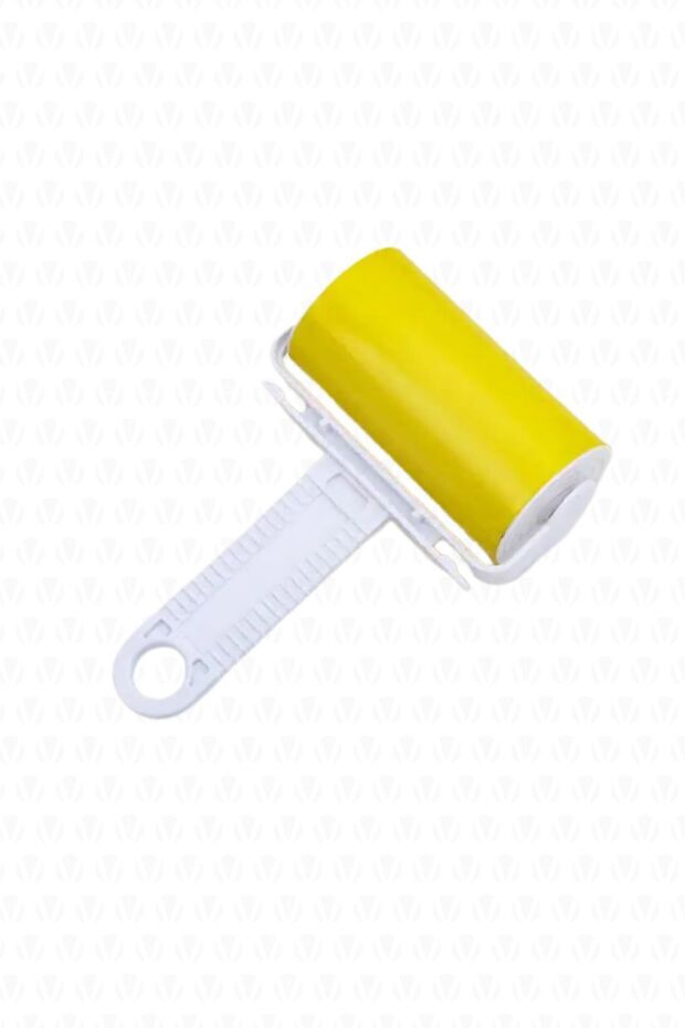 Ovata Washable Adhesive Lint Collector Roller Yellow