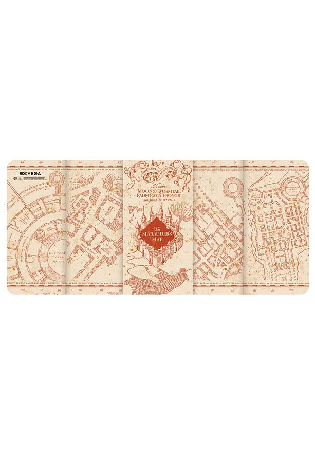 Harry Potter Marauders Map Mousepad XXL 90×40 - 1