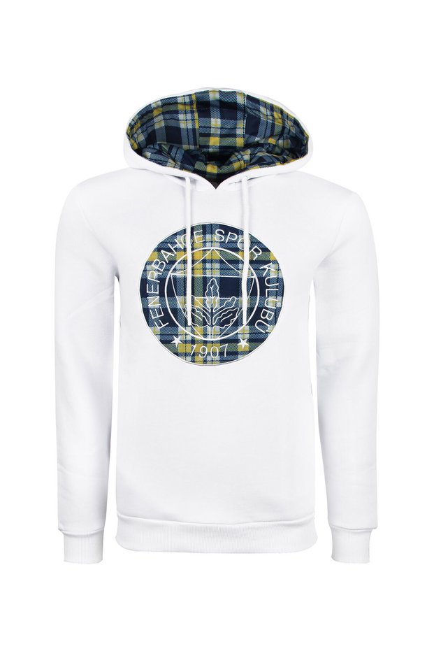 MEN'S TRIBUN PLAID LOGO SWEATSHIRT