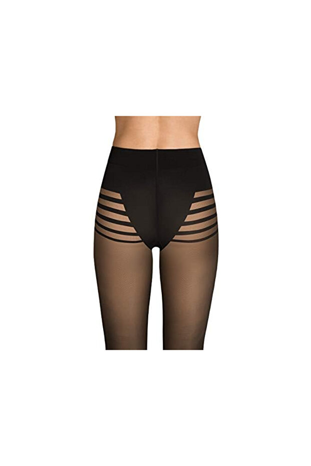Strumpfhose für Damen in schwarz - 4