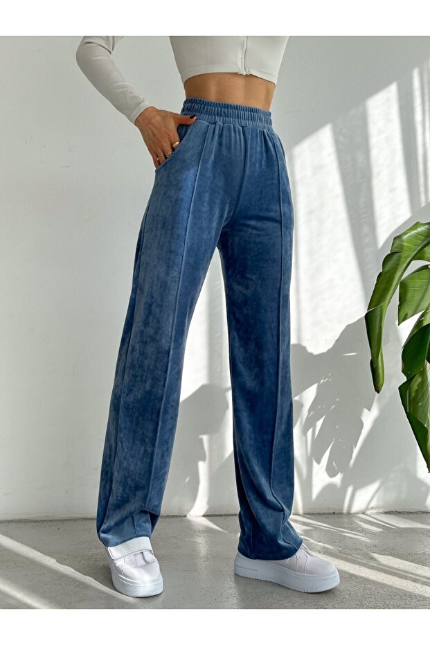 Wide Leg Velvet Pants Max Boy / Wide Leg Velvet Pants