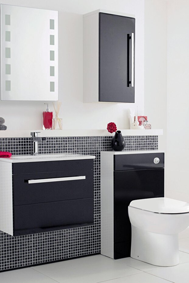 Parlak Siyah Kendinden Yapışkanlı Kaplama Folyosu 122 Cm X 2 Mt - 3