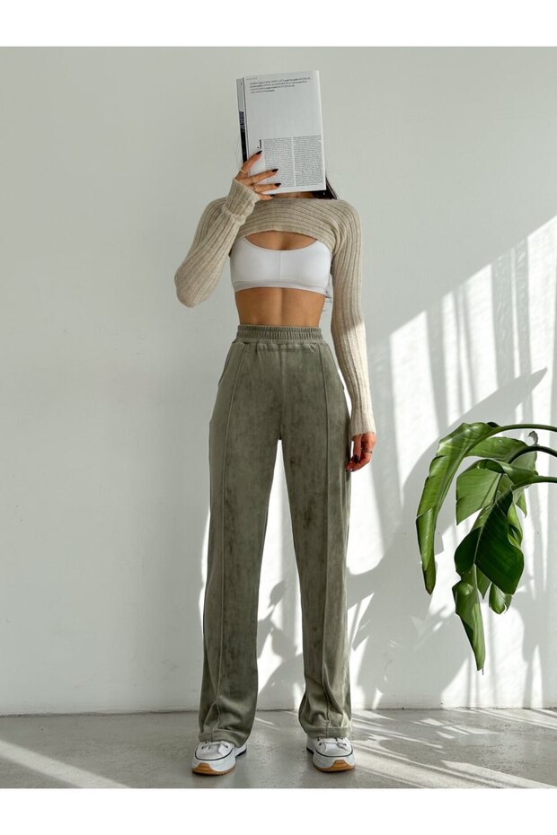 Wide Leg Velvet Pants Max Boy / Wide Leg Velvet Pants