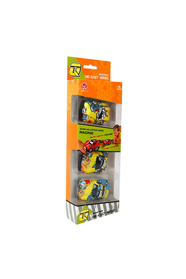 Çek Bırak Grafiti 3'lü Araba Seti - 2