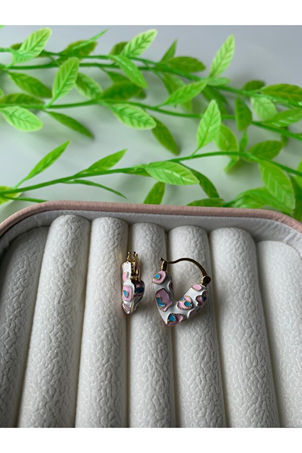 Kalp Mineli Küpe - 2