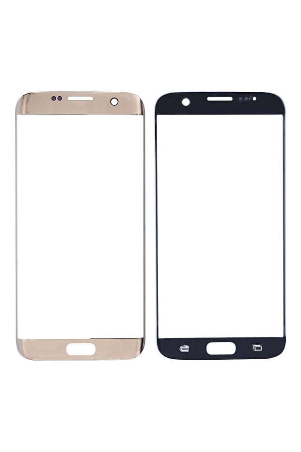 Teknonet Samsung Galaxy G928 S6 Edge Plus Compatible Touch Lens - Gold