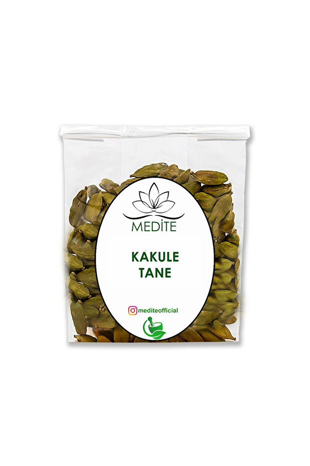 Natural Cardamom Grain (Elettaria Cardamomum) New Crop 90 Gr