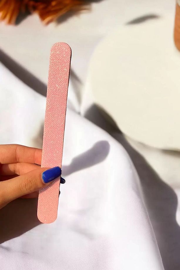 Pembe Renk Sim Detaylı Kağıt Törpü - 1