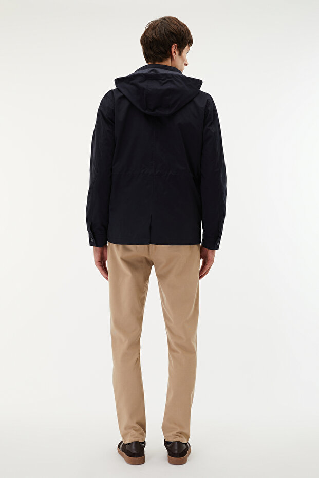 KAPÜŞONLU ÇOK CEPLİ MONT - 4