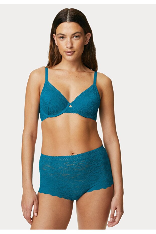 3'lü Flexifit™ Dantel Full Brief Külot Seti - 2