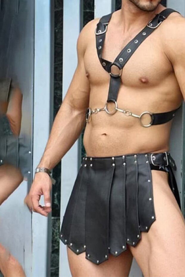 Erkek Harness Gladyatör - 2