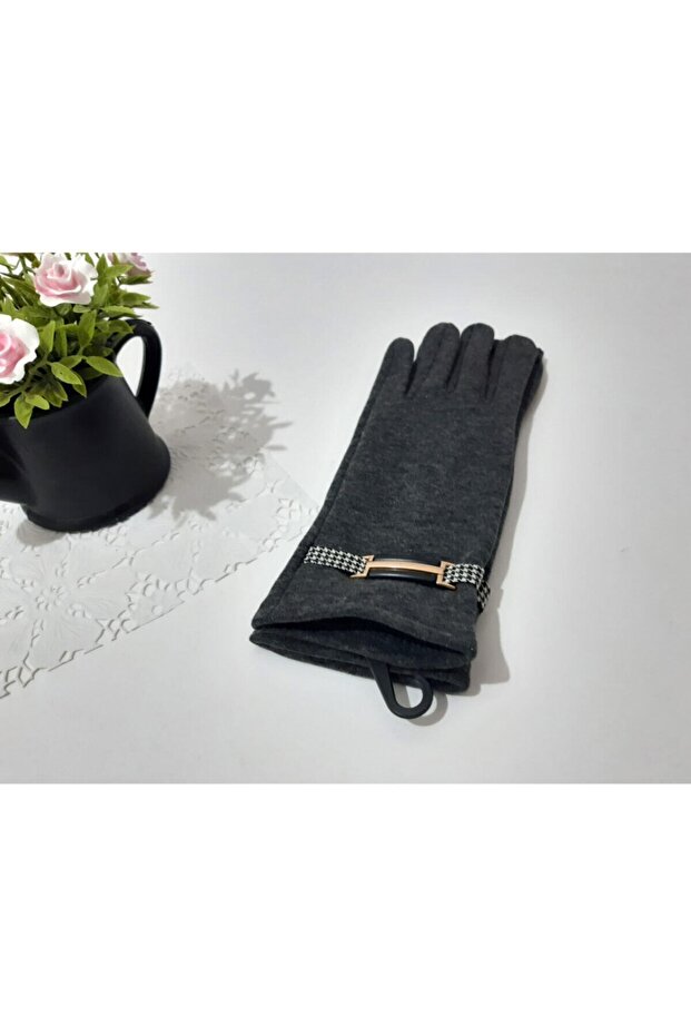 Kadın Eldiven Dokunmatik Ekran Eldiven - 4