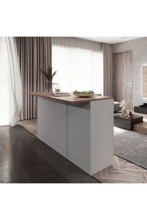 Talin Mutfak Adası Alt Modül 120 Cm -tezgah Dahil - 4