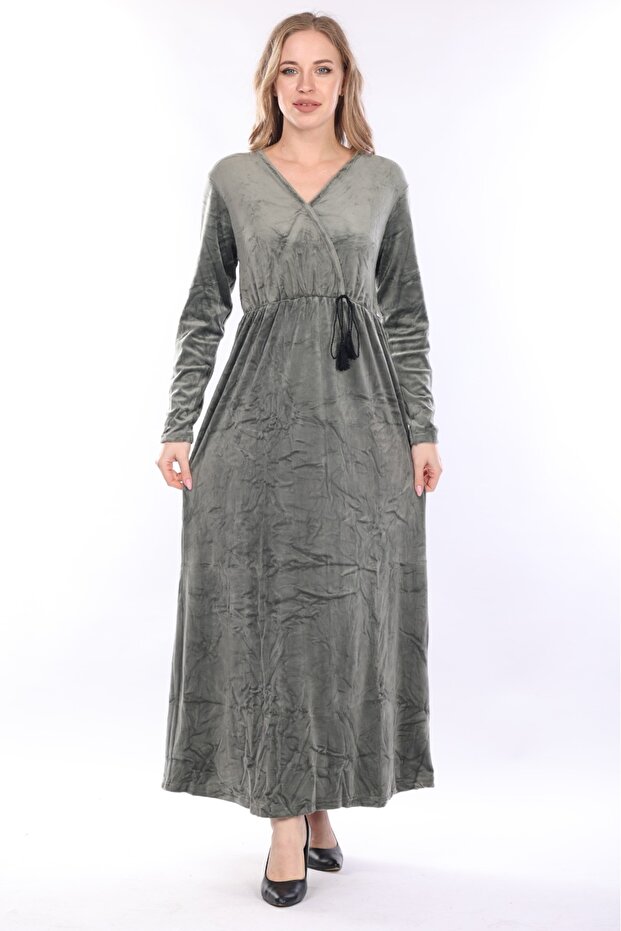 ROCHIE DE CATIF DE DAMĂ MÂNECĂ LUNGĂ - 8