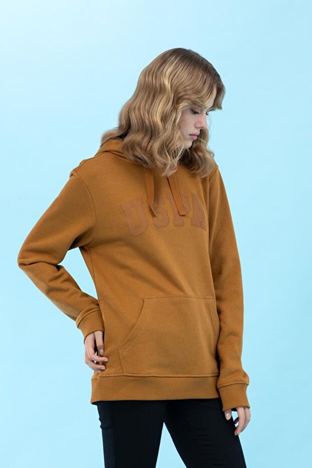 Kapüşonlu Unisex Basic Sweatshirt - 4