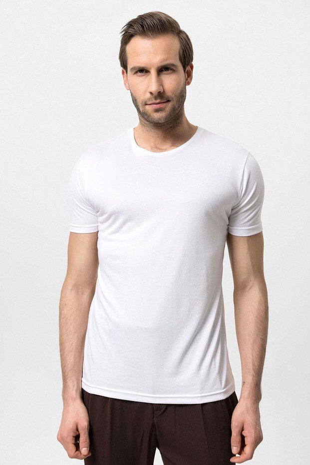 Crew Neck Slim Fit Men's T-Shirt