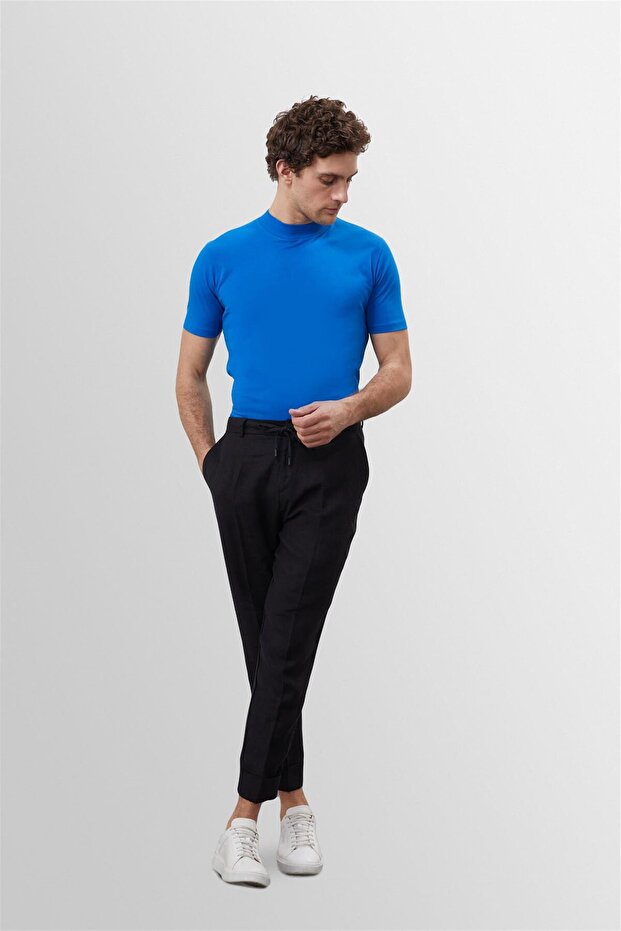 Saks Slim Fit Basic T-Shirt - 3