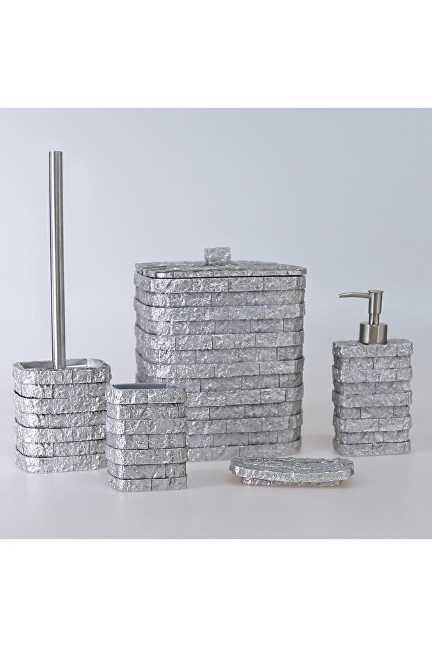 Stone Gümüş Banyo Seti - 1