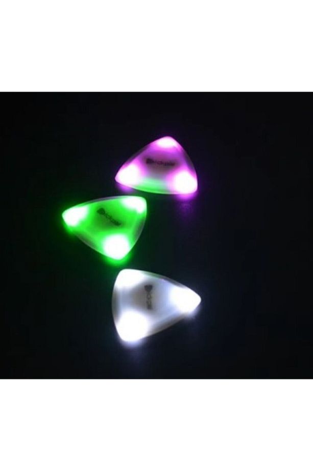 Led Light Pick - Işıklı Pena Tüm Gitarlara Uyumlu - 1