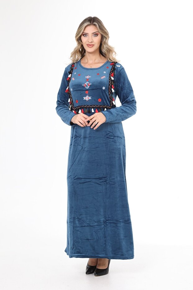 ROCHIE DE CATIF DE DAMĂ MÂNECĂ LUNGĂ - 7