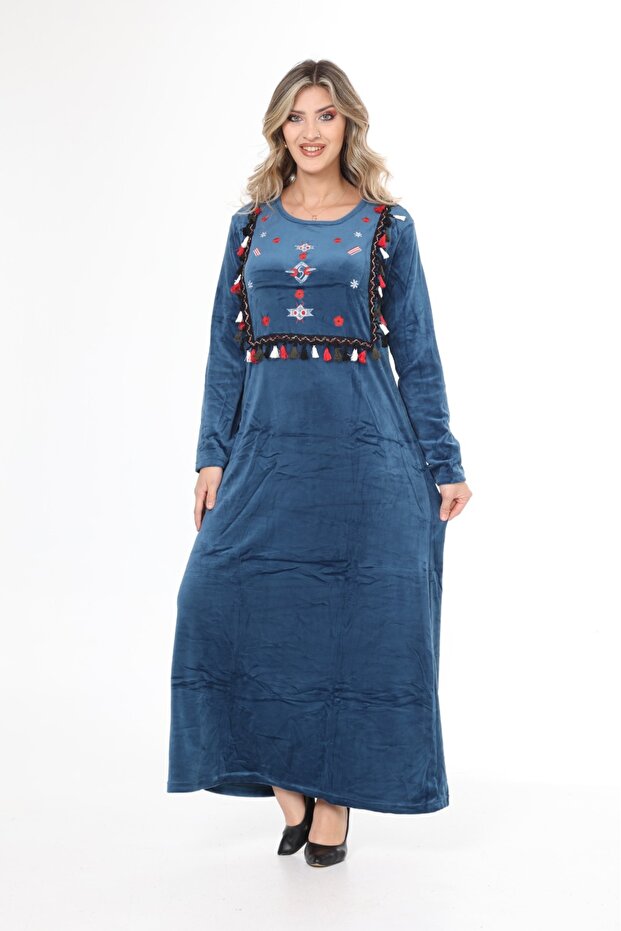 ROCHIE DE CATIF DE DAMĂ MÂNECĂ LUNGĂ - 5