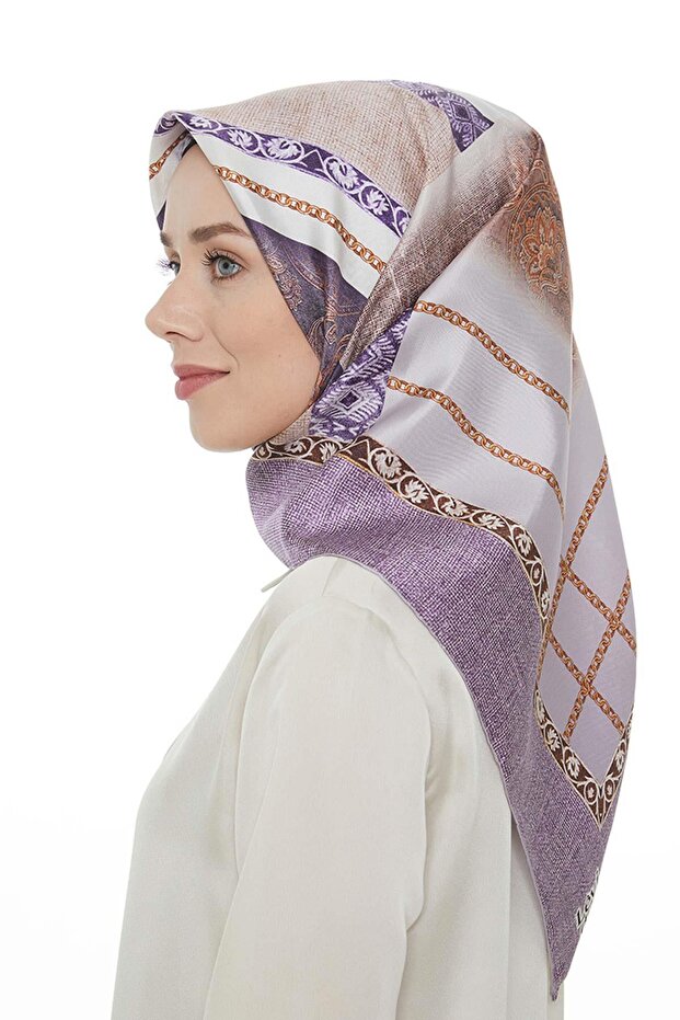 Trend Polyester Twill (TİVİL) Eşarp Ltd220-02 - 1