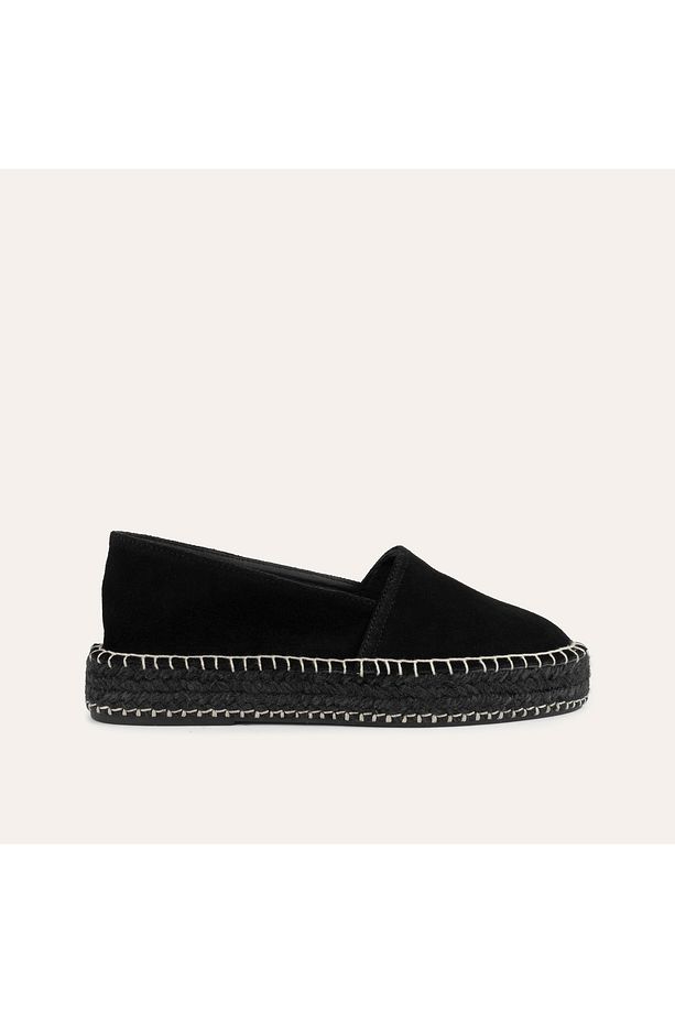 ÖRGÜ TABANLI SÜET ESPADRİL - 3