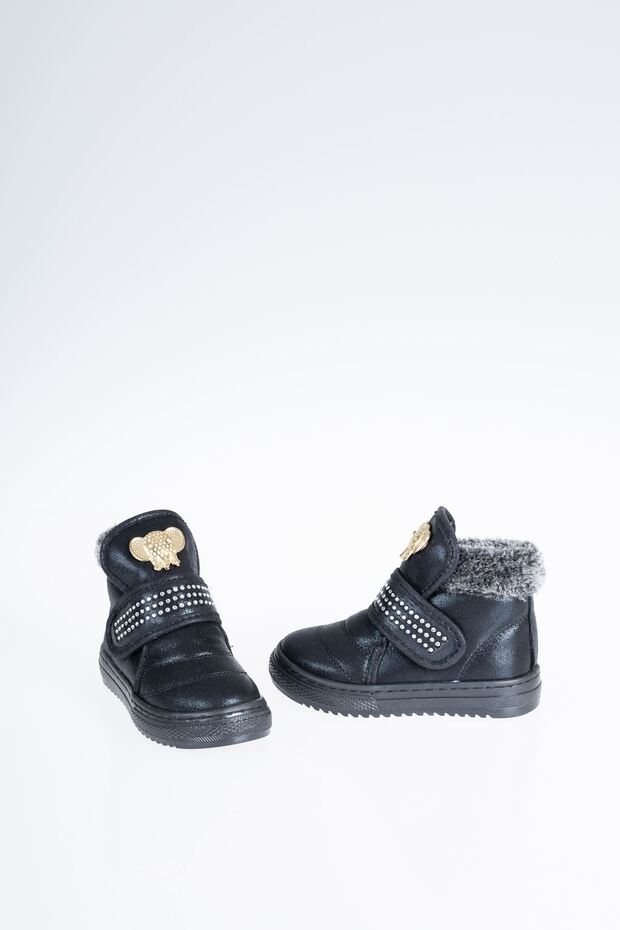 Kürklü Cırtı Taşlı Çocuk Bot - 2