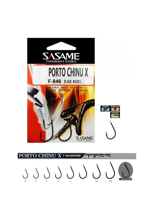 Porto Chinu X F-846 Serisi Olta Iğnesi #1/0 - 1