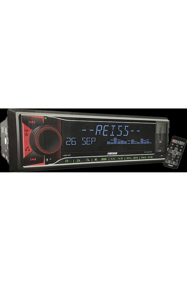 RS-MX81DSP OTO TEYP DSP İŞLEMCİ YÜKSEK VOLTAJ AMFİ ÇIKIŞI RGB MİLİON COLORS SİRİ SES KONTROL - 1