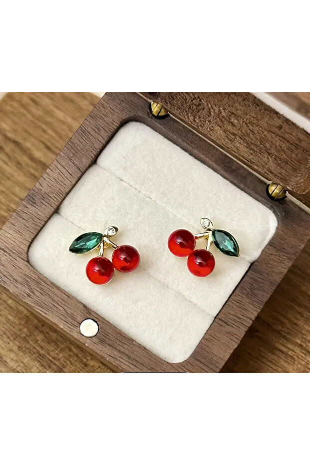 أقراط الكرز الأنيقة - 3