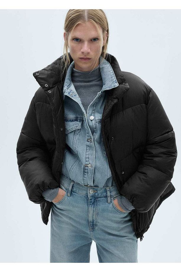 Kapitone Kısa Anorak - 1