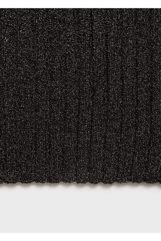 Halter yaka lureks triko bluz - 5