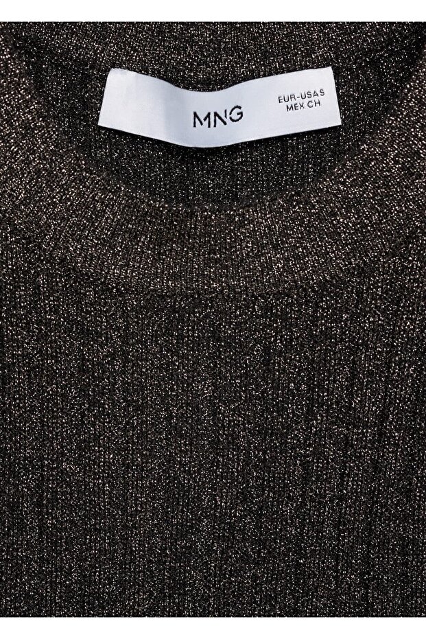 Halter yaka lureks triko bluz - 6